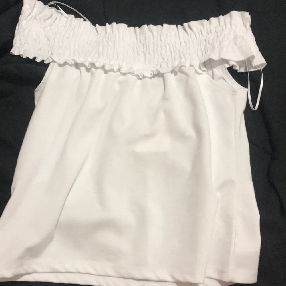 Off the shoulder shirt